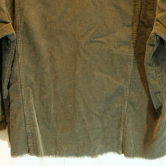 ZARA khaki corduroy over shirt size M - Picture 6 of 7